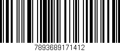 Código de barras (EAN, GTIN, SKU, ISBN): '7893689171412'