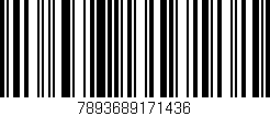 Código de barras (EAN, GTIN, SKU, ISBN): '7893689171436'