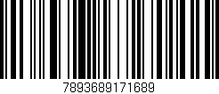 Código de barras (EAN, GTIN, SKU, ISBN): '7893689171689'