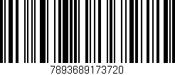 Código de barras (EAN, GTIN, SKU, ISBN): '7893689173720'