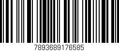 Código de barras (EAN, GTIN, SKU, ISBN): '7893689176585'