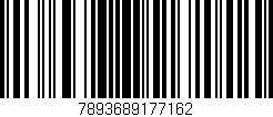 Código de barras (EAN, GTIN, SKU, ISBN): '7893689177162'