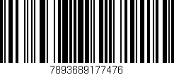 Código de barras (EAN, GTIN, SKU, ISBN): '7893689177476'