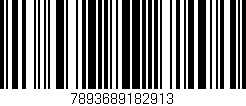 Código de barras (EAN, GTIN, SKU, ISBN): '7893689182913'