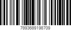 Código de barras (EAN, GTIN, SKU, ISBN): '7893689198709'