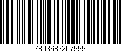 Código de barras (EAN, GTIN, SKU, ISBN): '7893689207999'