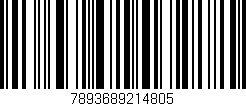 Código de barras (EAN, GTIN, SKU, ISBN): '7893689214805'