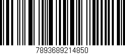 Código de barras (EAN, GTIN, SKU, ISBN): '7893689214850'