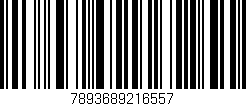 Código de barras (EAN, GTIN, SKU, ISBN): '7893689216557'