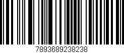Código de barras (EAN, GTIN, SKU, ISBN): '7893689238238'