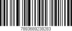 Código de barras (EAN, GTIN, SKU, ISBN): '7893689238283'
