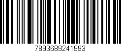 Código de barras (EAN, GTIN, SKU, ISBN): '7893689241993'