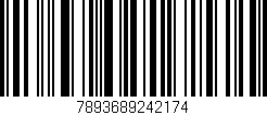 Código de barras (EAN, GTIN, SKU, ISBN): '7893689242174'