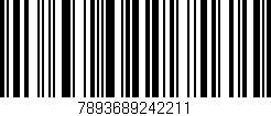 Código de barras (EAN, GTIN, SKU, ISBN): '7893689242211'