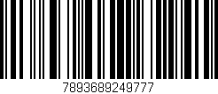 Código de barras (EAN, GTIN, SKU, ISBN): '7893689249777'