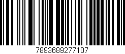 Código de barras (EAN, GTIN, SKU, ISBN): '7893689277107'