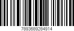 Código de barras (EAN, GTIN, SKU, ISBN): '7893689284914'