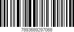 Código de barras (EAN, GTIN, SKU, ISBN): '7893689297068'