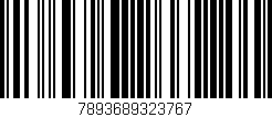 Código de barras (EAN, GTIN, SKU, ISBN): '7893689323767'