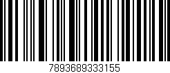 Código de barras (EAN, GTIN, SKU, ISBN): '7893689333155'