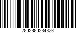 Código de barras (EAN, GTIN, SKU, ISBN): '7893689334626'