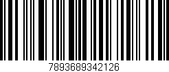 Código de barras (EAN, GTIN, SKU, ISBN): '7893689342126'