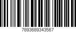 Código de barras (EAN, GTIN, SKU, ISBN): '7893689343567'