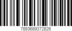 Código de barras (EAN, GTIN, SKU, ISBN): '7893689372826'