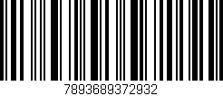 Código de barras (EAN, GTIN, SKU, ISBN): '7893689372932'