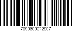 Código de barras (EAN, GTIN, SKU, ISBN): '7893689372987'