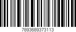 Código de barras (EAN, GTIN, SKU, ISBN): '7893689373113'