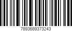 Código de barras (EAN, GTIN, SKU, ISBN): '7893689373243'