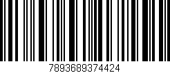 Código de barras (EAN, GTIN, SKU, ISBN): '7893689374424'