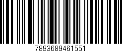 Código de barras (EAN, GTIN, SKU, ISBN): '7893689461551'