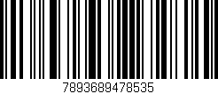 Código de barras (EAN, GTIN, SKU, ISBN): '7893689478535'