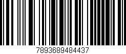 Código de barras (EAN, GTIN, SKU, ISBN): '7893689484437'