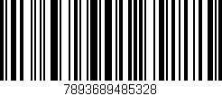 Código de barras (EAN, GTIN, SKU, ISBN): '7893689485328'