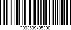 Código de barras (EAN, GTIN, SKU, ISBN): '7893689485380'
