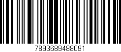 Código de barras (EAN, GTIN, SKU, ISBN): '7893689488091'