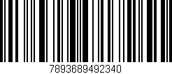 Código de barras (EAN, GTIN, SKU, ISBN): '7893689492340'