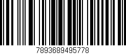 Código de barras (EAN, GTIN, SKU, ISBN): '7893689495778'