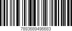 Código de barras (EAN, GTIN, SKU, ISBN): '7893689496683'