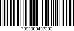 Código de barras (EAN, GTIN, SKU, ISBN): '7893689497383'