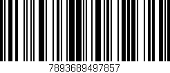 Código de barras (EAN, GTIN, SKU, ISBN): '7893689497857'