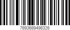 Código de barras (EAN, GTIN, SKU, ISBN): '7893689498328'