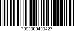 Código de barras (EAN, GTIN, SKU, ISBN): '7893689498427'