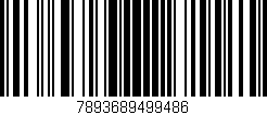 Código de barras (EAN, GTIN, SKU, ISBN): '7893689499486'