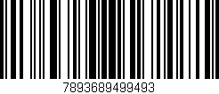 Código de barras (EAN, GTIN, SKU, ISBN): '7893689499493'