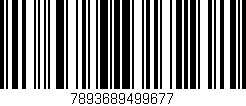 Código de barras (EAN, GTIN, SKU, ISBN): '7893689499677'