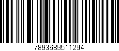 Código de barras (EAN, GTIN, SKU, ISBN): '7893689511294'